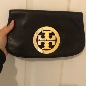 Tori Burch black clutch